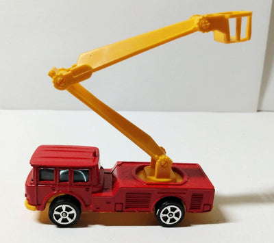 Corgi Juniors 29-D ERF Simon Snorkel Fire Truck Made in Great Britain 1974 - TulipStuff