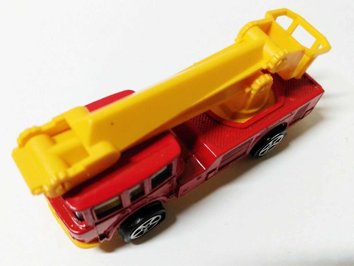 Corgi Juniors 29-D ERF Simon Snorkel Fire Truck Made in Great Britain 1974 - TulipStuff