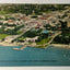 Clearwater Florida Looking East From Clearwater Beach Postcard 1940's - TulipStuff