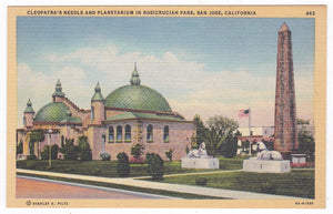 Cleopatra's Needle and Planetarium Rosicrucian Park San Jose CA - TulipStuff