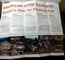 Load image into Gallery viewer, Colorado Dude Ranches Cowpokes 1982 Travel Brochure - TulipStuff
