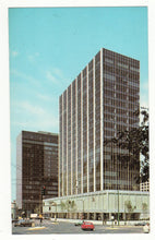 Load image into Gallery viewer, Constitution Plaza CBT Building Hartford Connecticut 1960&#39;s Postcard - TulipStuff
