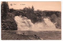 Load image into Gallery viewer, Coo La Cascade Belgium Waterfall 1910&#39;s Antique Postcard - TulipStuff
