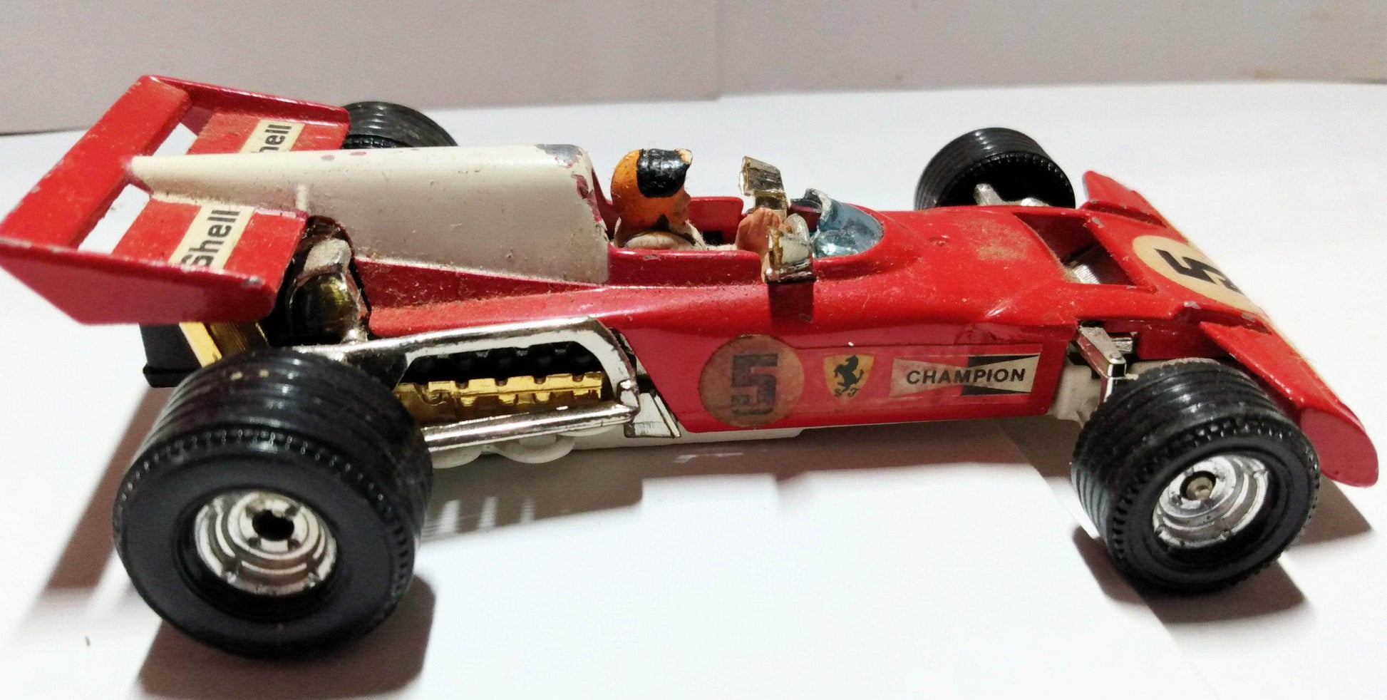 Corgi 152-B Ferrari 312 B2 Racing Car Made in Great Britain 1973 - TulipStuff