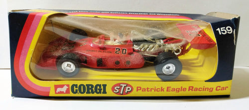 Corgi 159 Patrick Eagle Racing Car 1973 Indianapolis Winner - TulipStuff
