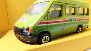 Corgi C676/2 Ford Transit SWT City Mini Bus 1:43 Great Britain 1986 - TulipStuff