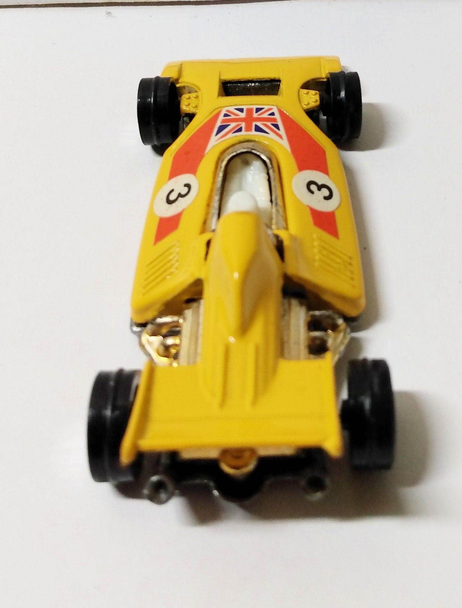 Corgi Juniors no. 22 Formula 1 Racer Whizzwheels Union Jack 1973 - TulipStuff