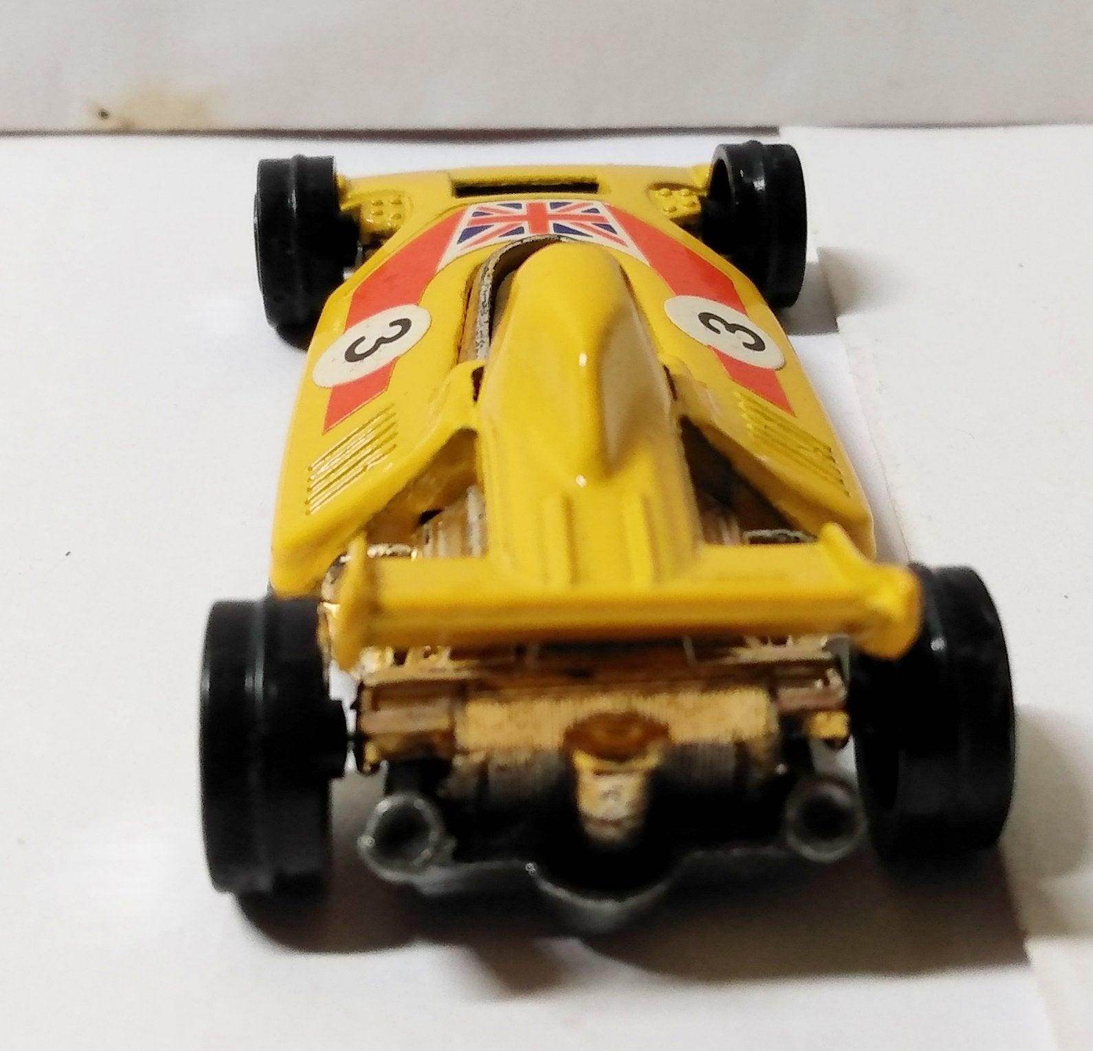 Corgi Juniors no. 22 Formula 1 Racer Whizzwheels Union Jack 1973 - TulipStuff