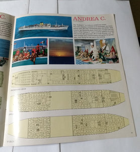 Costa Line Andrea C - Franca C - Enrico C 1974 Cruise Brochure - TulipStuff