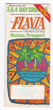 Load image into Gallery viewer, Costa Line ss Flavia 1975 Nassau Freeport Cruise Ship Brochure - TulipStuff
