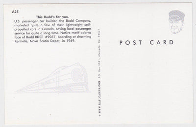 Canadian Pacific CP Rail Budd RDC1 Self Propelled Passenger Car - TulipStuff