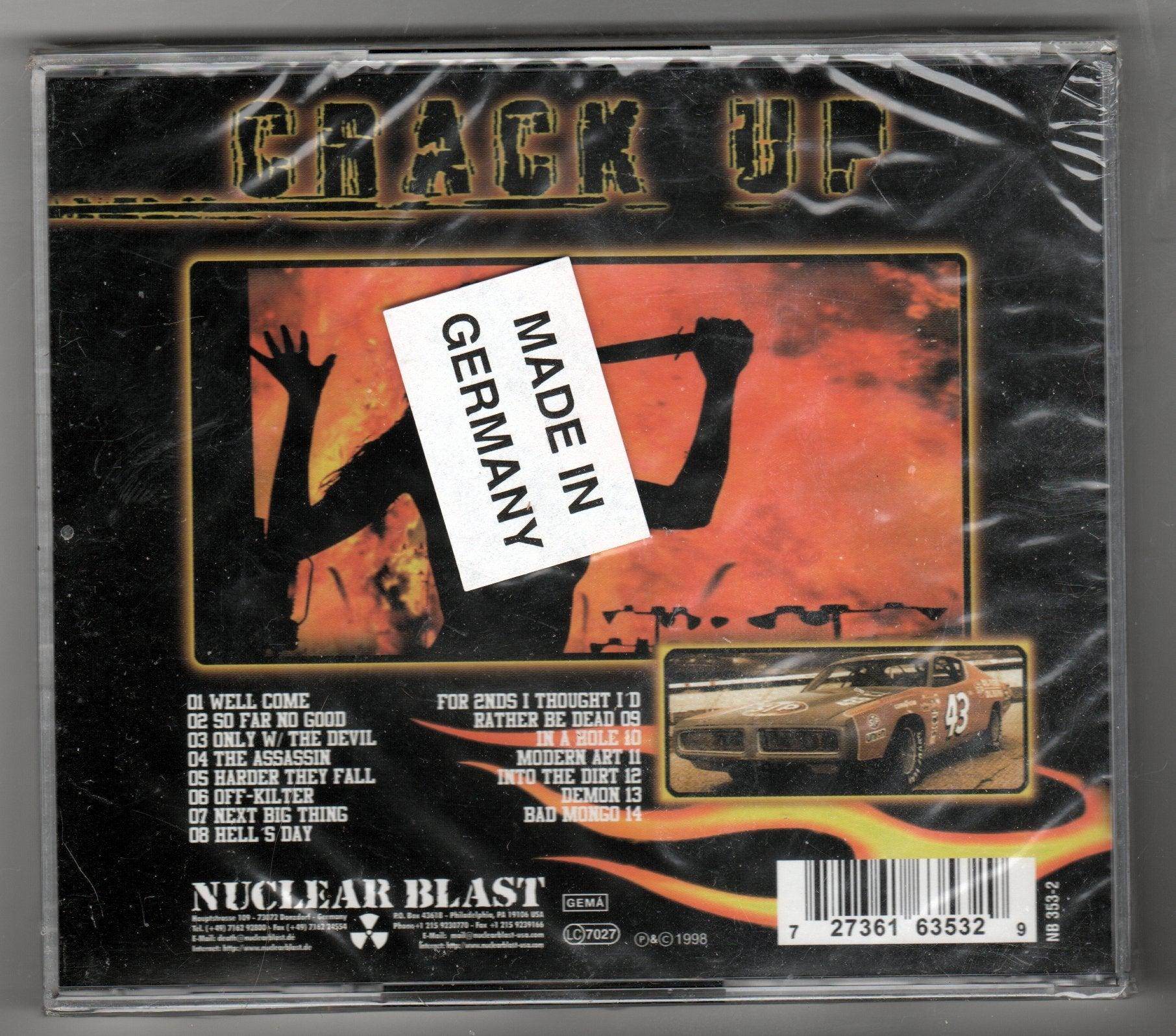 Crack Up Heads Will Roll German Death Metal Album CD 1998 - TulipStuff