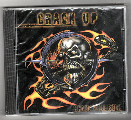 Crack Up Heads Will Roll German Death Metal Album CD 1998 - TulipStuff