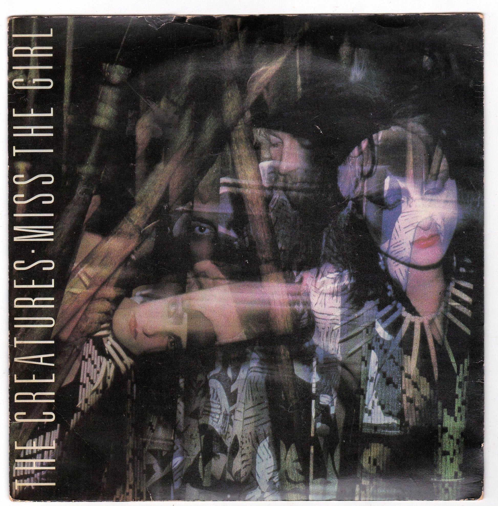 The Creatures Miss The Girl 7" 45 RPM Vinyl 1983 Siouxsie Budgie - TulipStuff