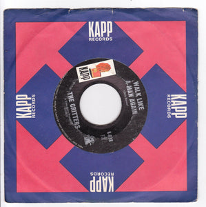 The Critters Don't Let The Rain Fall Down On Me 7" 1967 Kapp K-838 - TulipStuff