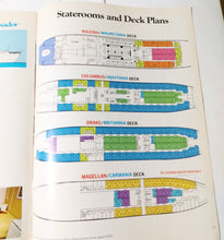 Load image into Gallery viewer, Cunard Ambassador (Final Brochure) / Adventurer &#39;74-&#39;75 Fly / Cruises - TulipStuff
