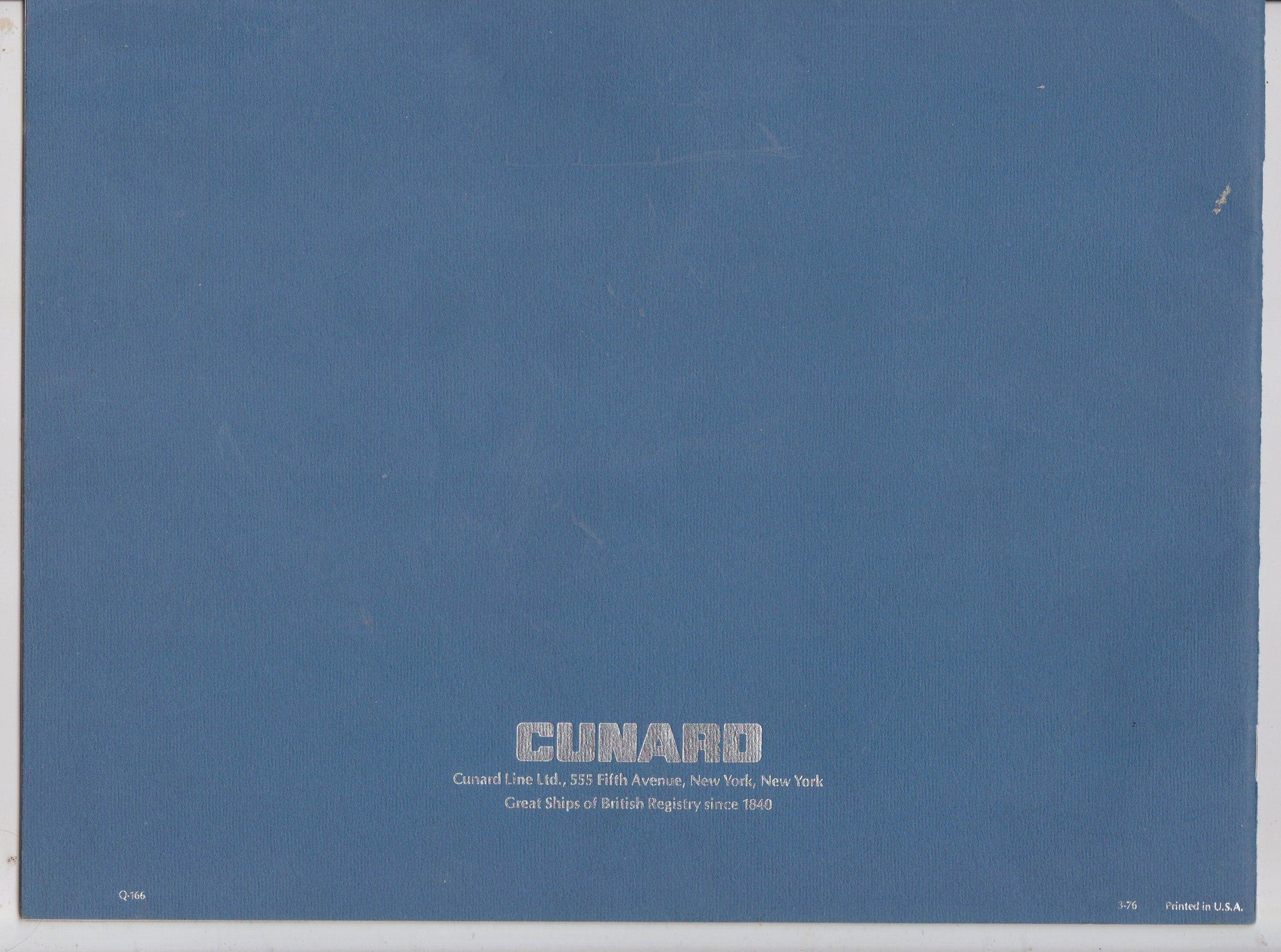 Cunard Line Queen Elizabeth 2 QE2 1977 Around The World Cruise - TulipStuff