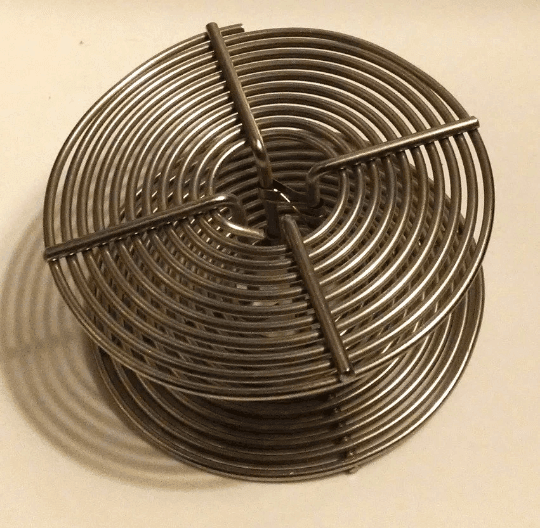 35mm Darkroom Film Developing Stainless Steel Reel 1980's - TulipStuff
