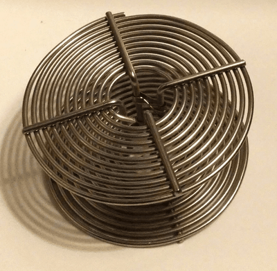 35mm Darkroom Film Developing Stainless Steel Reel 1980's - TulipStuff