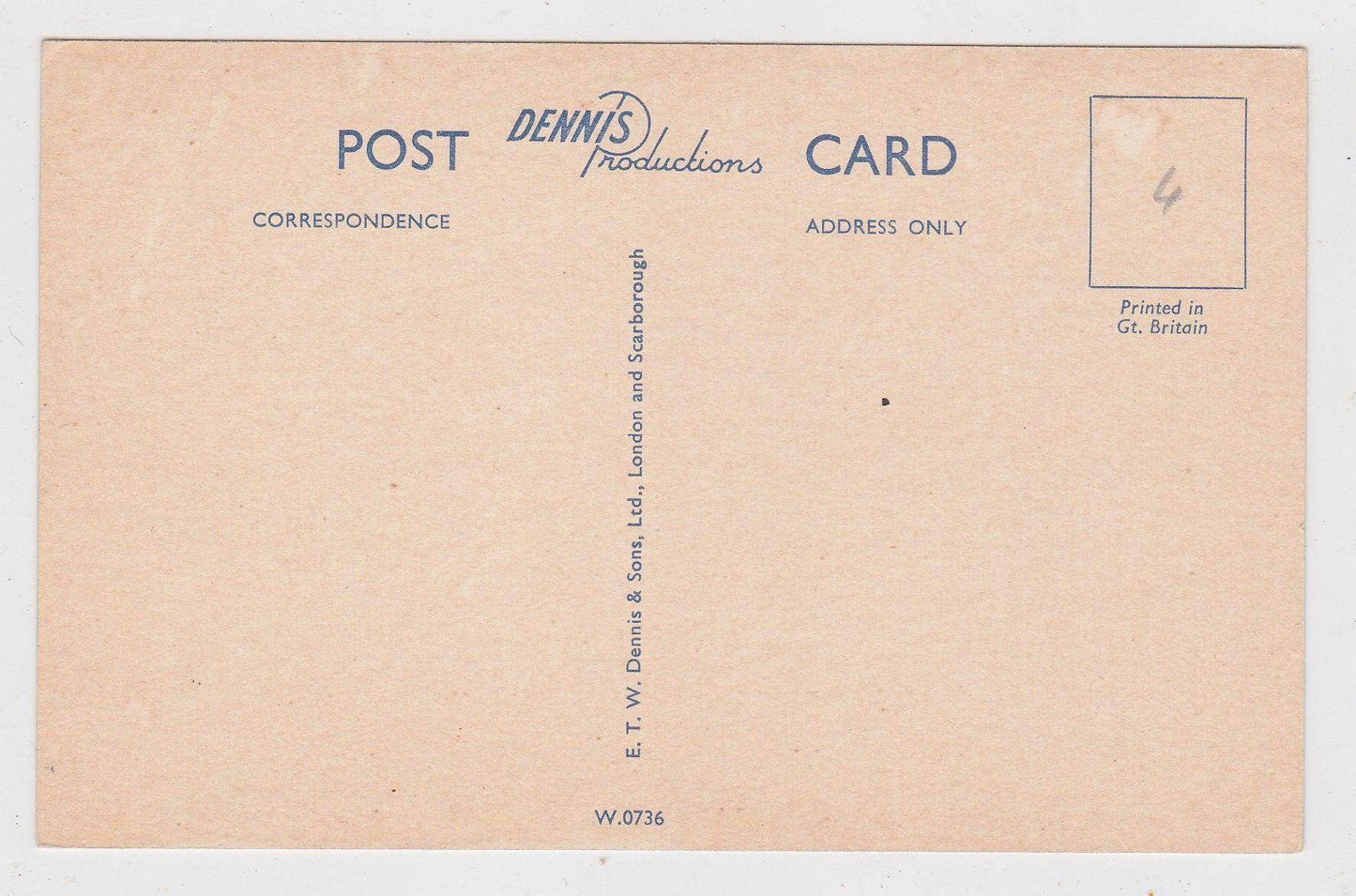 Darnholme Goathland Moors North Yorkshire England 1940's Postcard - TulipStuff