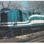 Long Island Railroad Alco C420 Commuter Train Locomotive Postcard - TulipStuff