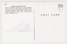 Load image into Gallery viewer, Long Island Railroad Alco C420 Commuter Train Locomotive Postcard - TulipStuff
