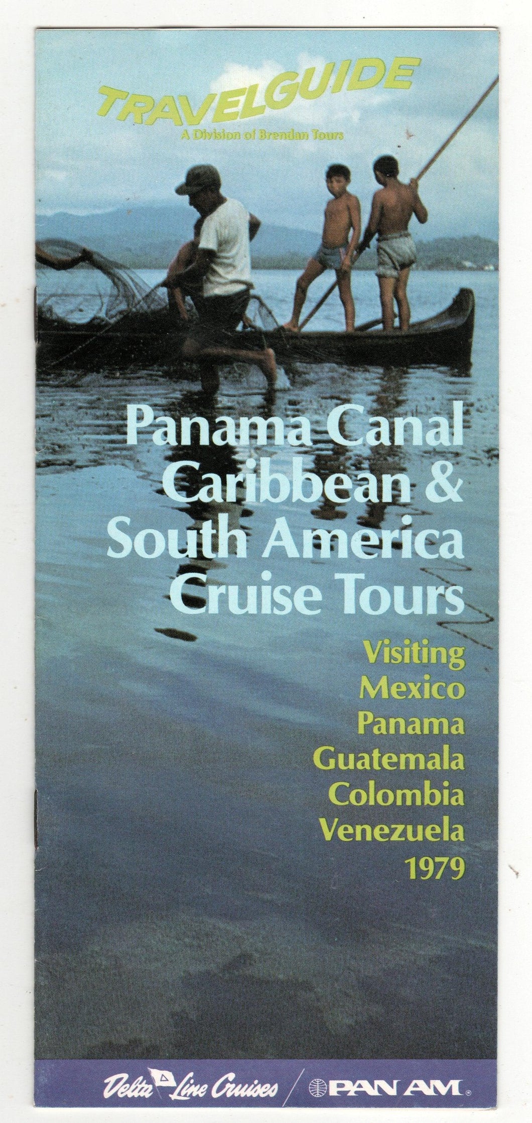 Delta Line Cruises Pan Am 1979 Air/Sea Tours Latin America Cargoliner - TulipStuff