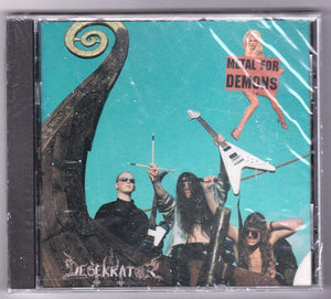 Desekrator Metal For Demons Norwegian Thrash Metal Album CD 1998 - TulipStuff