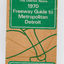 Detroit News 1970 Freeway Guide to Metropolitan Detroit Map Booklet - TulipStuff
