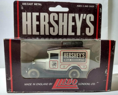 Lledo Hartoy DG13 Hershey's Milk Chocolate 1934 Ford Model A Van Made in England - TulipStuff