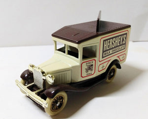Lledo Hartoy DG13 Hershey's Milk Chocolate 1934 Ford Model A Van Made in England - TulipStuff