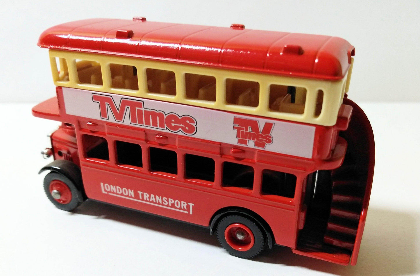 Lledo Days Gone DG15 1932 AEC Regent London Transport Bus TV Times - TulipStuff