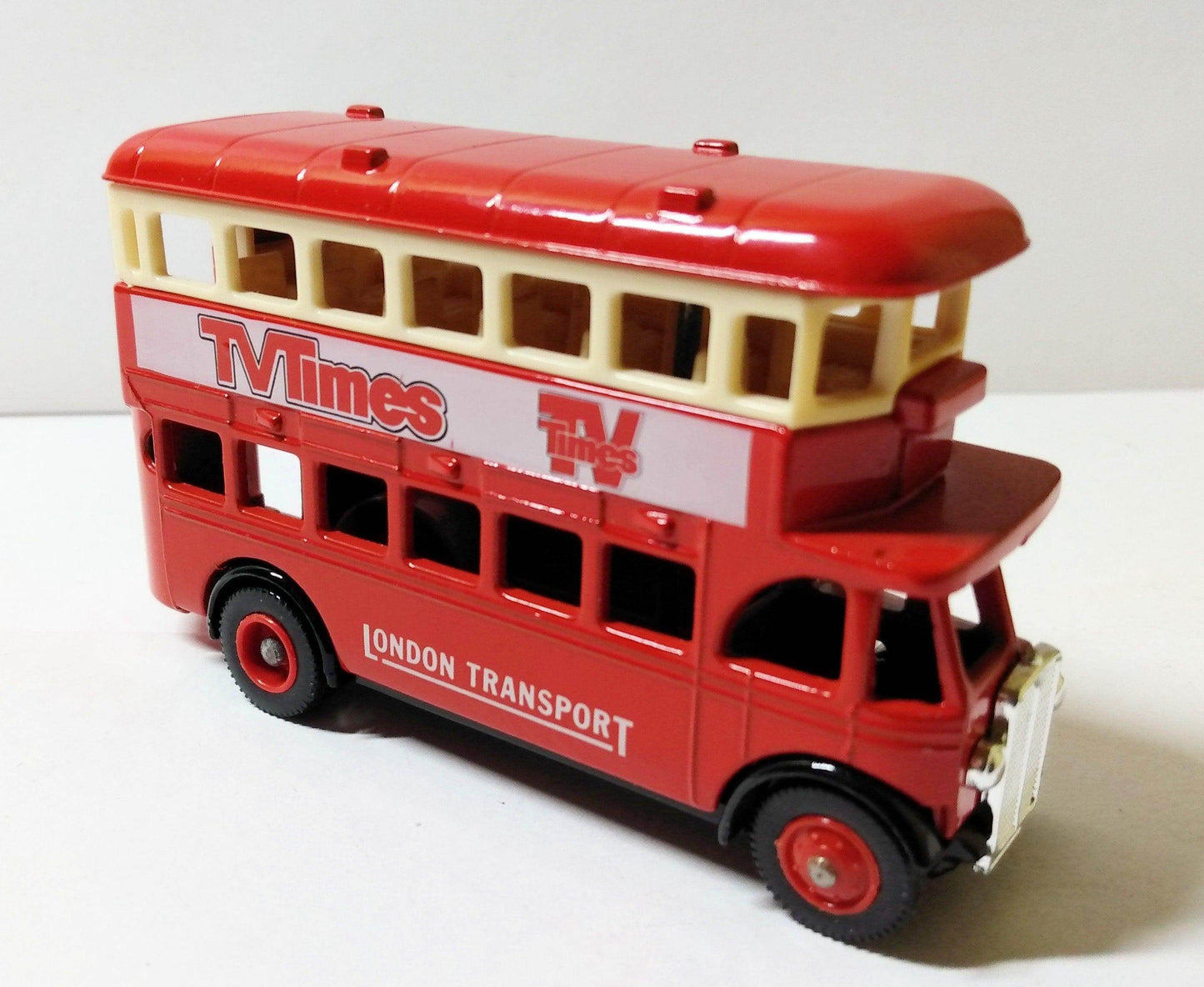 Lledo Days Gone DG15 1932 AEC Regent London Transport Bus TV Times - TulipStuff