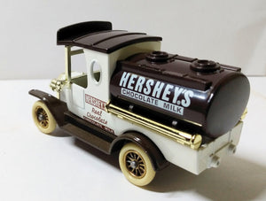 Lledo DG8 Hershey's Chocolate Milk 1920 Ford Model T Tanker Truck - TulipStuff