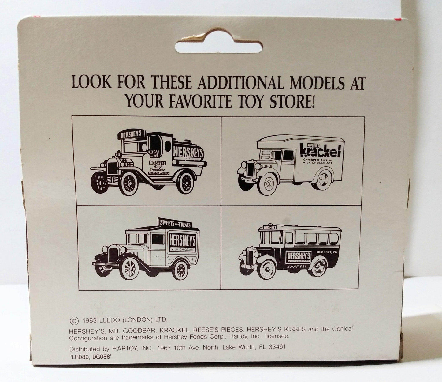 Lledo DG8 Hershey's Chocolate Milk 1920 Ford Model T Tanker Truck - TulipStuff