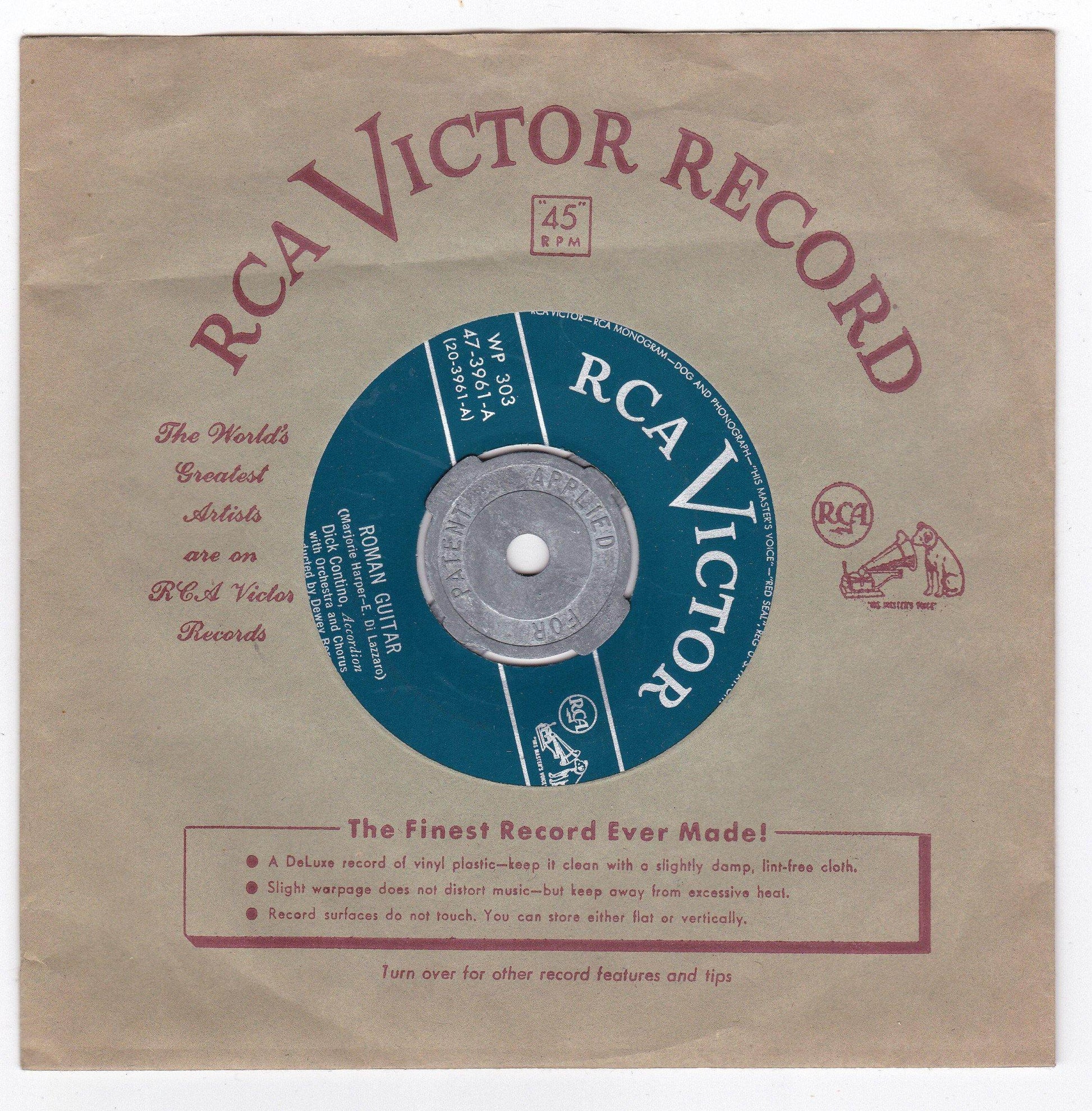 Presenting Dick Contino And His Accordion 3x7" EP Box Set 1952 - TulipStuff