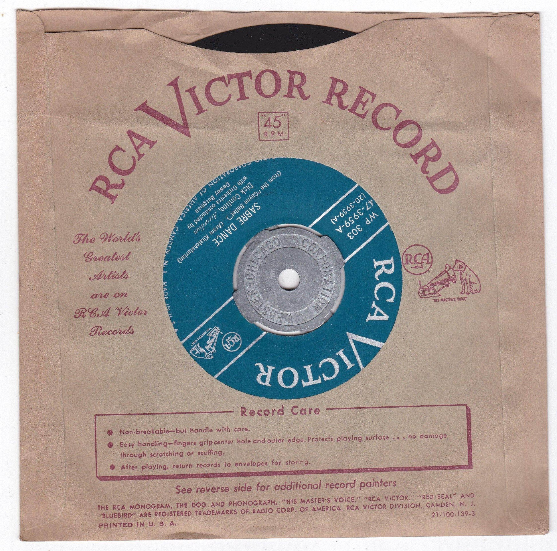 Presenting Dick Contino And His Accordion 3x7" EP Box Set 1952 - TulipStuff