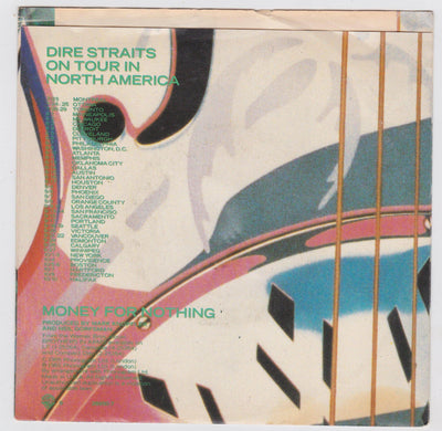 Dire Straits Money For Nothing 7" 45rpm Vinyl Record 1985 - TulipStuff
