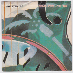 Dire Straits Money For Nothing 7" 45rpm Vinyl Record 1985 - TulipStuff
