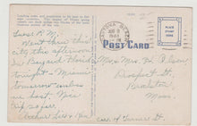 Load image into Gallery viewer, The Docks At Brunswick Georgia 1940&#39;s Linen Postcard - TulipStuff
