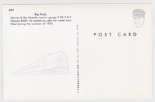 Load image into Gallery viewer, Denver and Rio Grande 2-8-2 K-28 Mikado Steam Locomotive 1950&#39;s - TulipStuff
