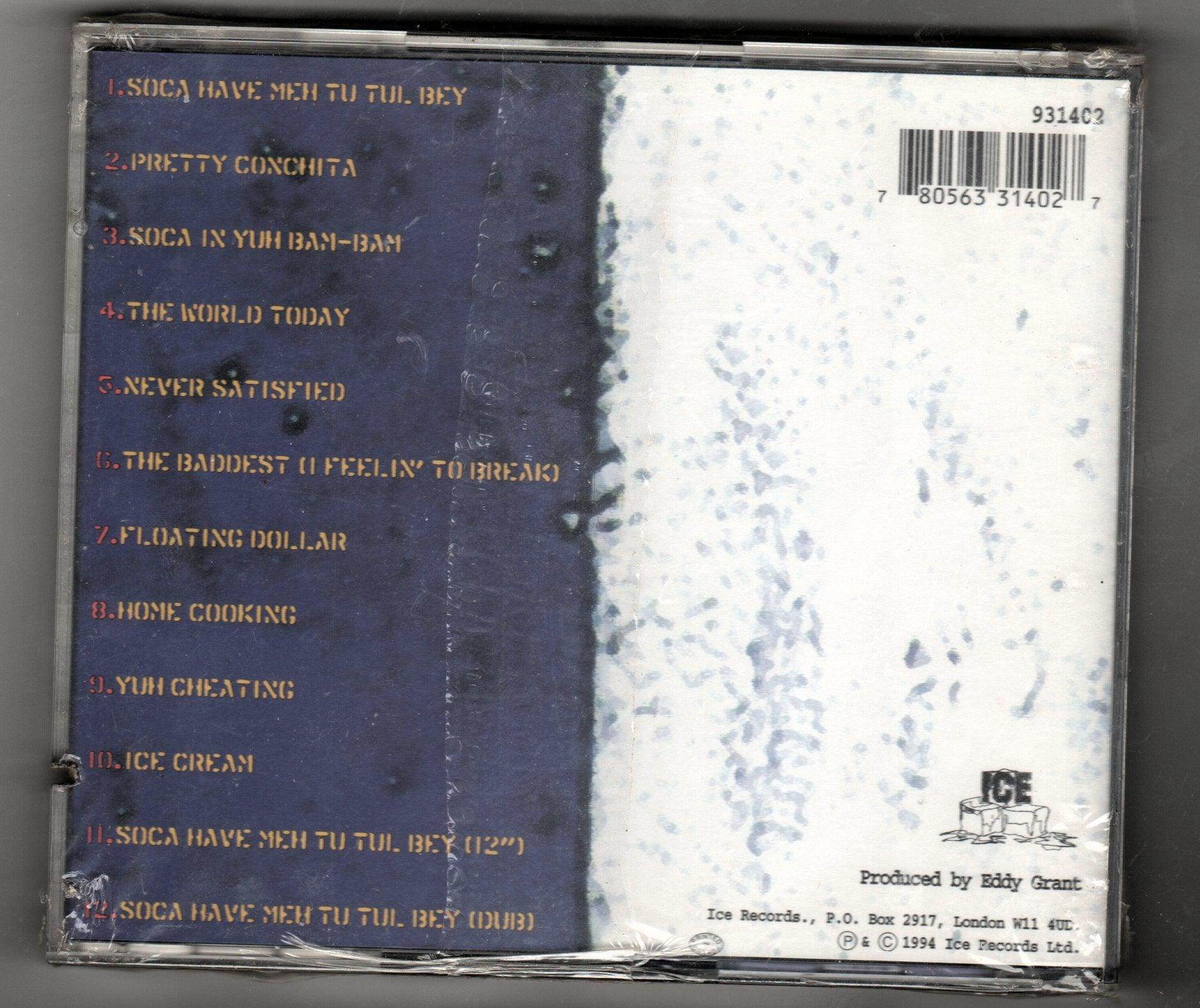 Duke Mask Soca Trinidad Album CD Ice Records 1994 - TulipStuff