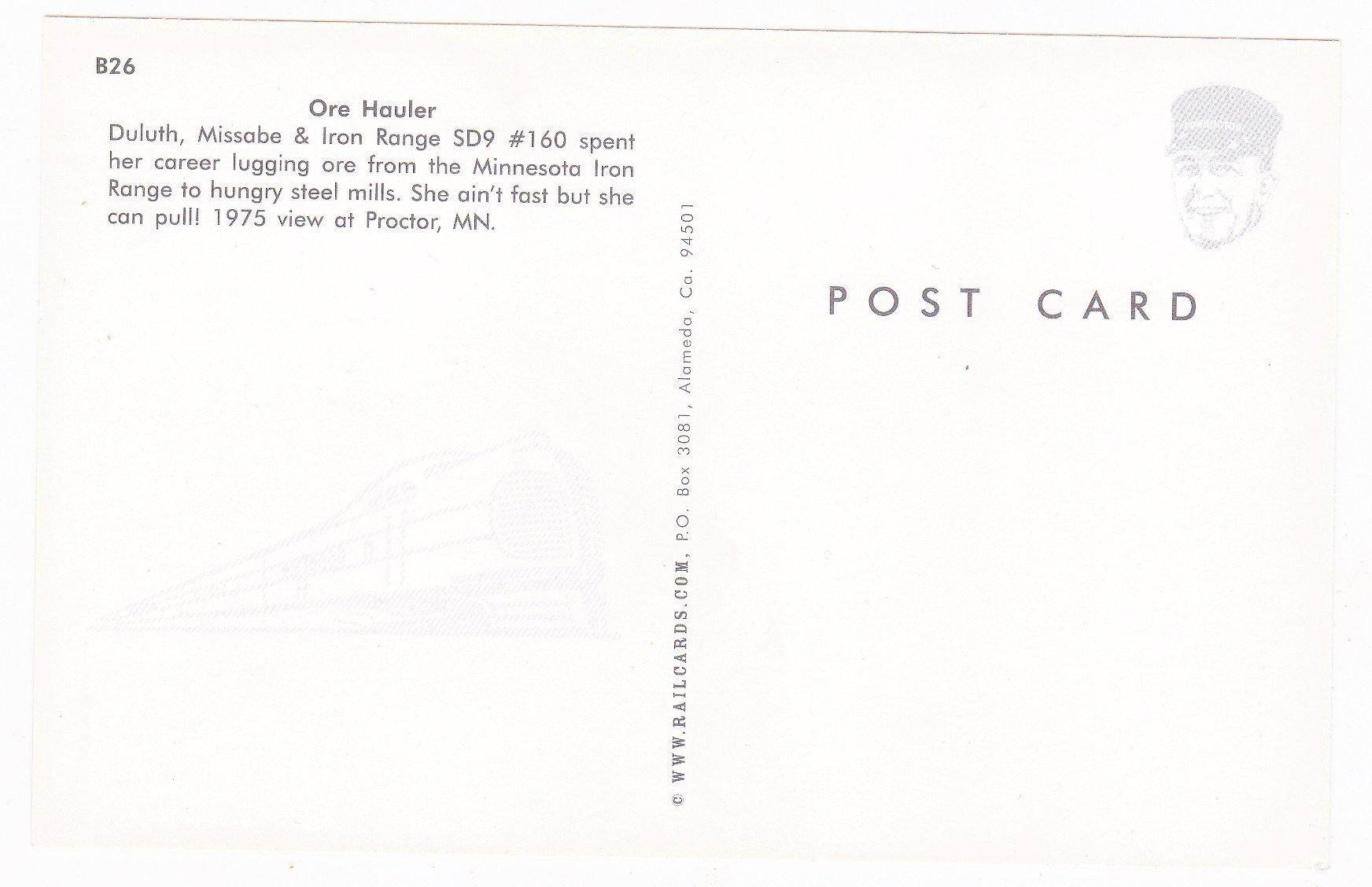 Duluth Missobe and Iron Range EMD SD9 Locomotive Ore Hauler Train - TulipStuff