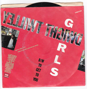 Dwight Twilley Girls 7" 45rpm Vinyl EMI B-8196 1984 - TulipStuff