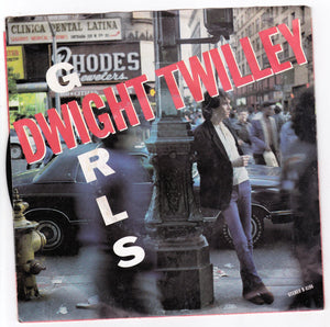 Dwight Twilley Girls 7" 45rpm Vinyl EMI B-8196 1984 - TulipStuff