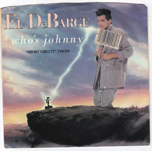 El DeBarge Who's Johnny Short Circuit Theme 7" 45rpm Vinyl Record 1986 - TulipStuff