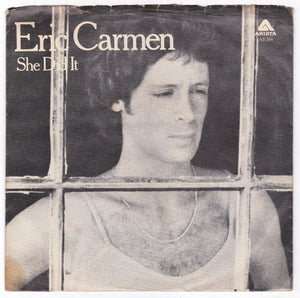 Eric Carmen She Did It 7" 45rpm Vinyl Record 1977 - TulipStuff
