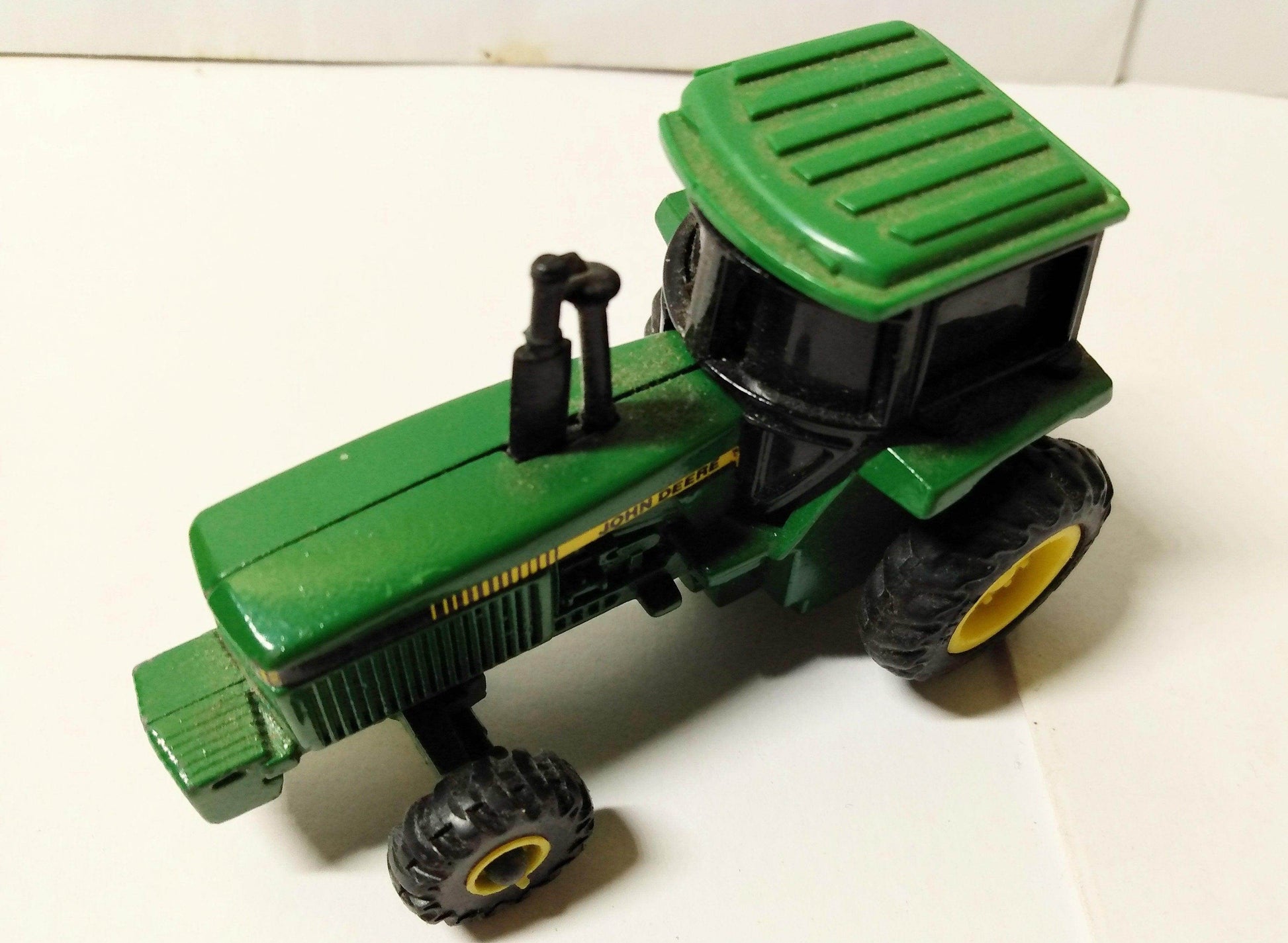 Ertl #4092 Pow-R-Pull John Deere Tractor Pull Back Friction 1980's - TulipStuff
