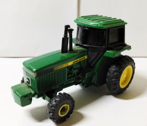 Ertl #4092 Pow-R-Pull John Deere Tractor Pull Back Friction 1980's - TulipStuff