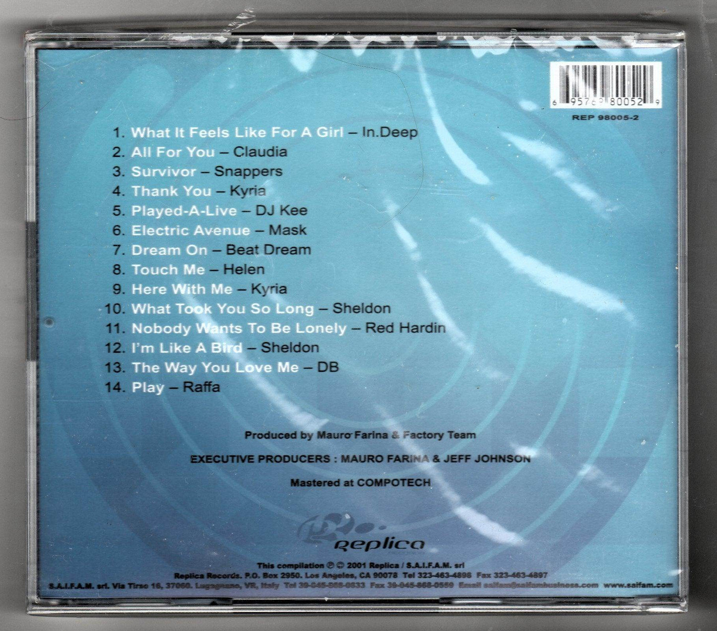 Euro Club Mix Vol 2 Compilation Europop CD 2001 - TulipStuff